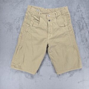 Vintage Guess Men's Shorts Sz 32 Beige Streetwear Baggy‎ USA EUC
